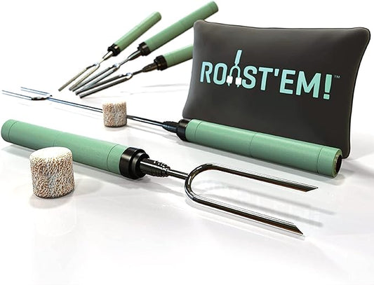 Roast 'Em Extendable Metal Roasting Stick